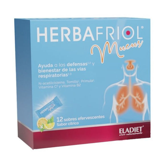 Herbafriol Mucus 12 Sticks - Eladiet - Crisdietética