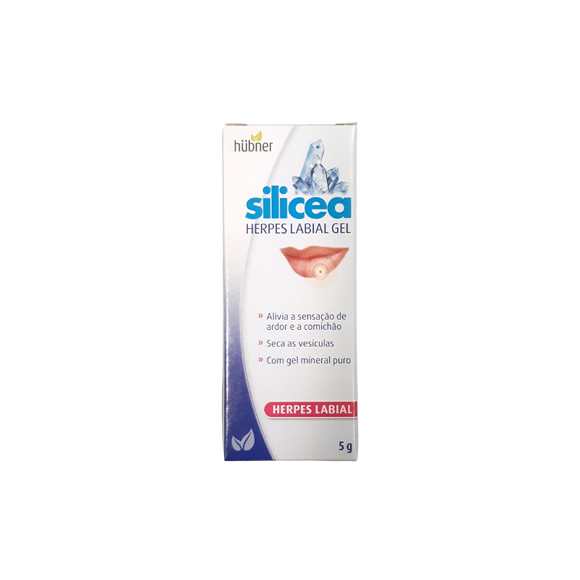 Silicea Herpes Labial Gel 5g - Hubner - Crisdietética