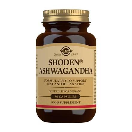 Shoden Ashwagandha 30 cáps - Solgar - Crisdietética