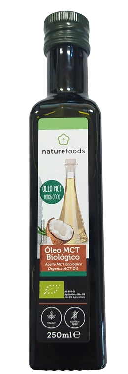 ÓLEO MCT BIO COCO 250ML - NATUREFOODS