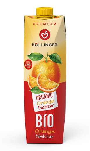 Néctar Laranja Bio 1L - Hollinger - Crisdietética