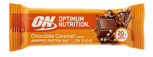 Barra de Chocolate e Caramelo 60g - On Optimum Nutrition - Crisdietética