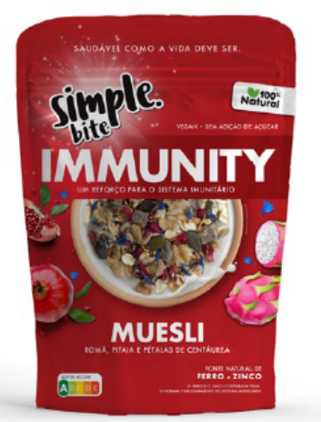 Muesli Immunity 400g- Simple - Crisdietética