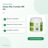 Imuno Plus Coriolus 500mg — 90 Comprimidos — benefícios e destaques — imagem 2