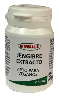 Gengibre Extrato 60 Cápsulas - Integralia - Crisdietética