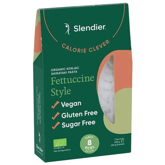 Massa Fettuccine Konjac Biológico 400g - Slendier