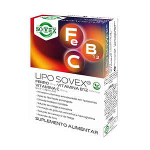 Lipo Sovex Ferro + Vitamina D12 * 30 Cápsulas - Crisdietética