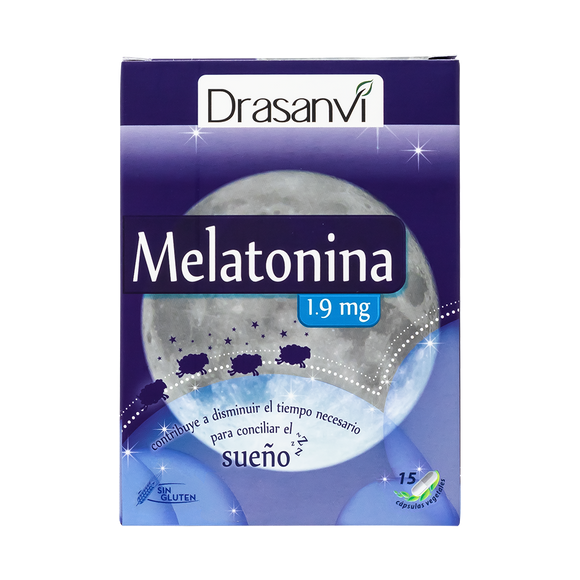 Melatonina 1,9 Mg 60 Cáps - Drasanvi