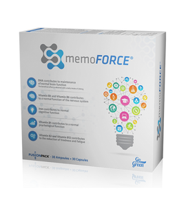 MemoForce 30 Ampolas + 30 Caps - Nutridil - Crisdietética