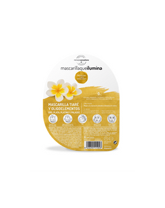 Mimesis Sensations -Máscara Facial Bio Flor de Tiáre + Ouro (Ilumina) 1 Máscara - Herbora - Crisdietética