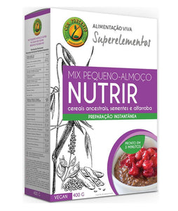 Mix Instantâneo Pequeno Almoço Nutrir 400gr- Cem Porcento - Crisdietética