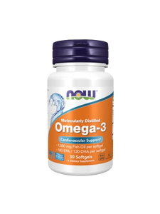 Omega-3 1000mg 30 cápsulas - Now - Crisdietética