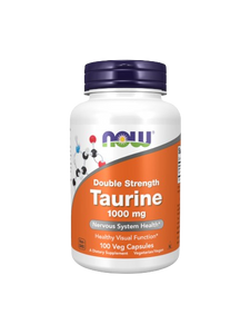 Taurina 1000mg 100 Cápsulas - Now - Crisdietética