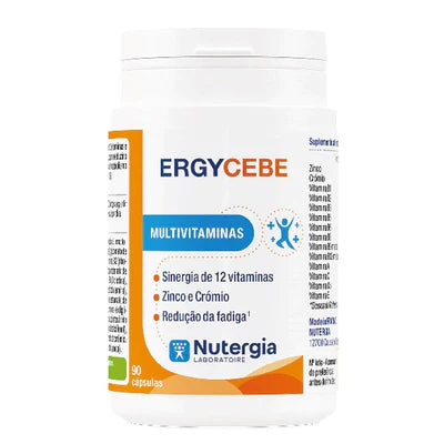 Ergycebe 90 Cápsulas - Nutergia - Crisdietética