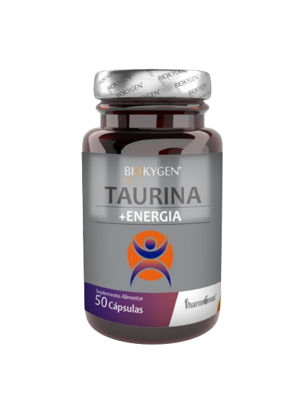 Biokygen Taurina 50 Cáps - Fharmonat - Crisdietética