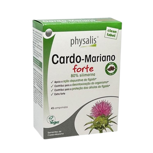 Cardo-Mariano Forte 45 Comprimidos - Physalis - Crisdietética