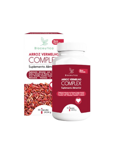 Arroz Vermelho Complex 30 Cápsulas - Bioceutica - Crisdietética