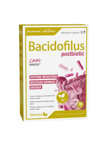 Bacidofilus Postbiotic 30 cáps - Dietmed - Crisdietética