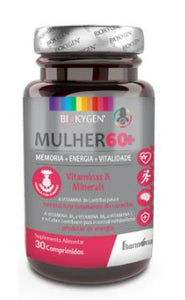 Biokygen Mulher 60+ 30 Comp- Fharmonat - Crisdietética