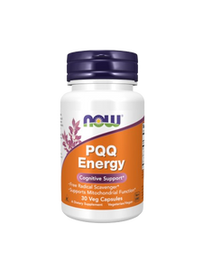 PQQ Energy Veg 30 Cáps  – NOW - Crisdietética