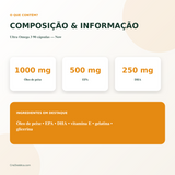 Ultra Omega 3 90 cápsulas — Now — imagem 3