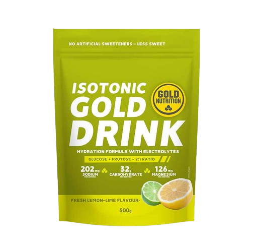 Gold Drink Lemon 500g - GoldNutrition - Crisdietética