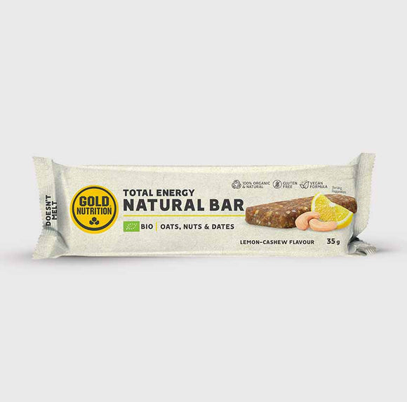 Natural Bar Caju-Limão 35g- GoldNutrition - Crisdietética