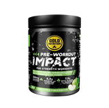 Pre-Workout Impact 400g - Maçã Verde - GoldNutrition - Crisdietética