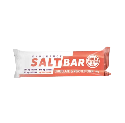 Endurance Salt Bar Chocolate-Milho Torrado 40g  - GoldNutrition - Crisdietética