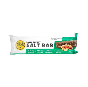 Endurance Salt Bar Chocolate-Amendoim 40g  - GoldNutrition - Crisdietética