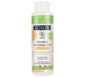 Recarga de Desodorizante Aveia Pele Sensível 48h Bio 100ml - COSLYS - Crisdietética