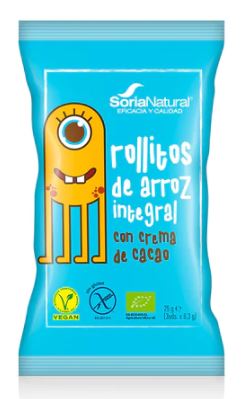 Rolitos de Arroz integral (3x8,3 gr) - Soria Natural - Crisdietética