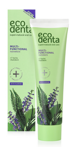 Pasta de Dentes Multi-Funcional 7 Ervas 100ml -Ecodenta - Crisdietética