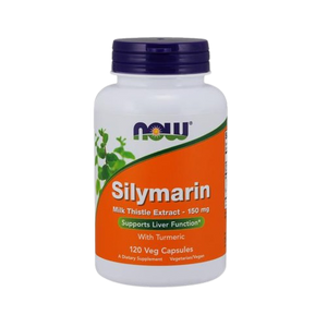 Silymarin 150mg 120 Cápsulas -Now - Crisdietética