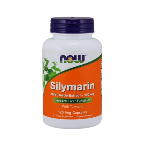 Silymarin 150mg 120 Cápsulas -Now - Crisdietética