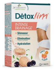 Detoxlim Drenagem Intensiva Spritz 15 Comprimidos Efervescentes -3 Chênes - Crisdietética