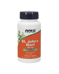 St. John's Wort 300mg 100 Cápsulas - Now - Crisdietética