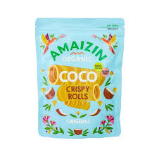 Rolinhos de Coco Bio 140g - Amaizin