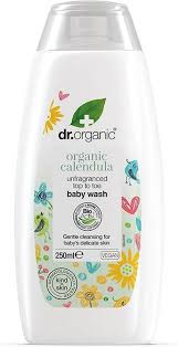 Banho Cabelo e Corpo Baby Bio 250 ml - Dr. Organic