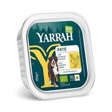 Paté de Frango e Algas Biológico Cão 150g - Yarrah
