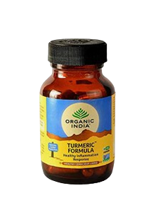 Turmeric Fórmula Curcuma Longa 90 Cápsulas - Organic India