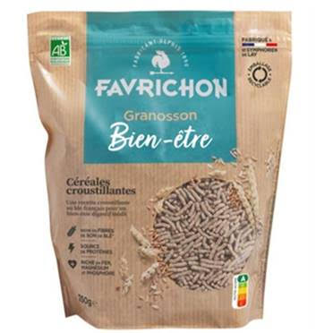 Granosson Farelo Trigo Bio 250g - Favrichon - Crisdietética