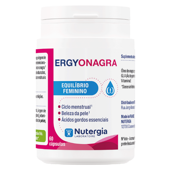 ErgyOnagra 60 Cápsulas - Nutergia - Crisdietética