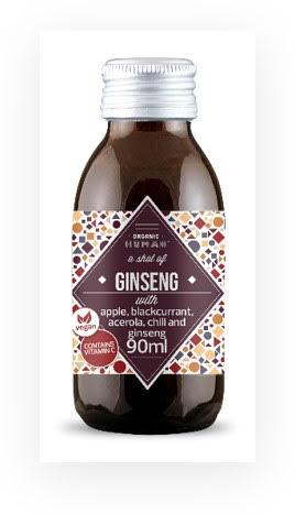 Human Shot Ginseng Bio 90ml - Human Organic