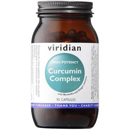 Curcumin Complex 90 cápsulas - Viridian - Crisdietética