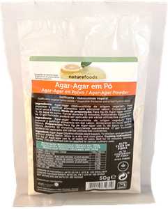 Agar Agar em Pó 50g - Naturefoods - Crisdietética