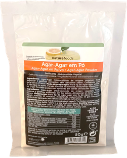 Agar Agar em Pó 50g - Naturefoods - Crisdietética