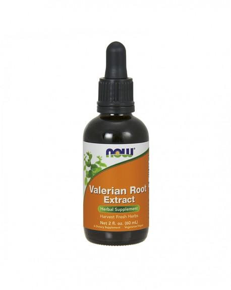 Valerian Root Extract 59ml- Now - Crisdietética