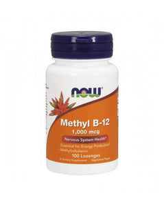 Vitamina B-12 Methyl 1000mcg 100 Losangos - Now - Crisdietética