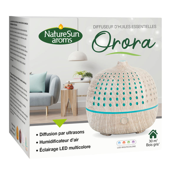 Difusor Orora Madeira Cerusa Cinza - NatureSun aroms - Crisdietética